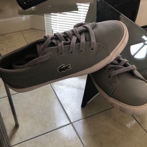 toodlers lacoste sneakers size 12